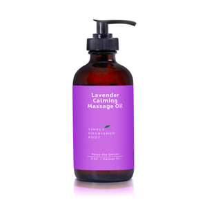 Lavender Calming Massage Oil