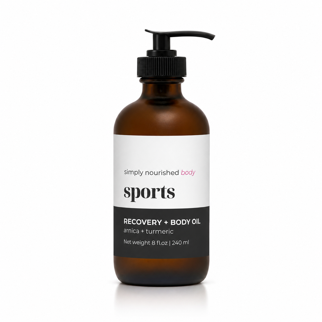 Sports &amp; Recovery Massage Oil