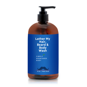 Lather My Hair, Beard & Body Wash